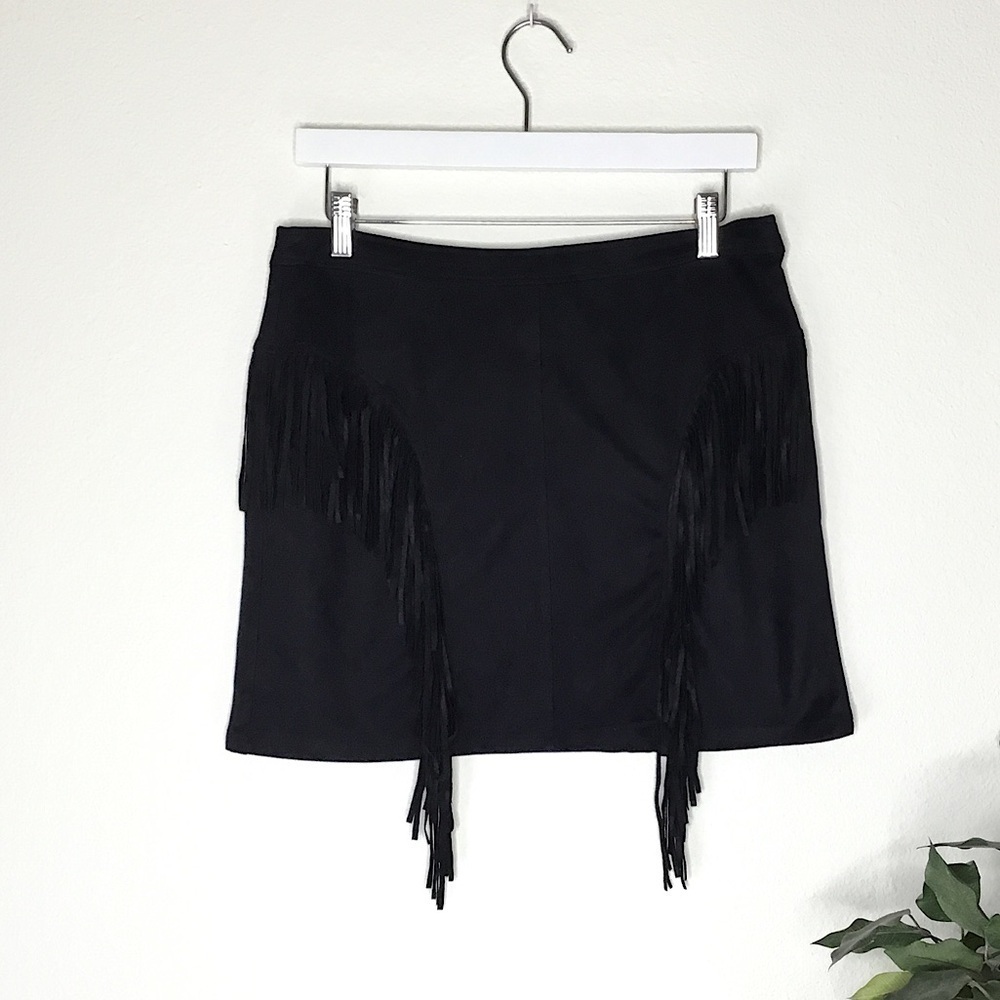 Very J Velour Cowgirl Skirt